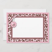 チーターガール カード ピンク (裏面)