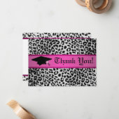 チーターサンキューカード ノートカード (正面/裏面インサイチュ)