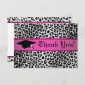 チーターサンキューカード ノートカード (正面/裏面)