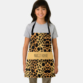 チーターススキンサファリパターン（小） エプロン (インサイチュ)