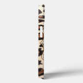 チータースポットアニマルプリントワイルドモノグラムIPADケース Case-Mate iPhoneケース (裏面 / 右)