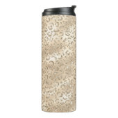 チーターヒョウ皮膚プリント模様動物 タンブラー (回転左)