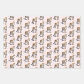 チーターフローラ ラッピングペーパーシート (正面2)