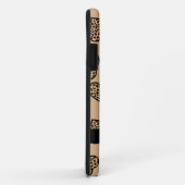 チータープリントハートiPhone 5ケース Case-Mate iPhoneケース (裏面/右)