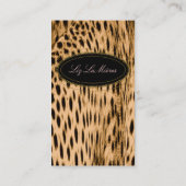 チータープリント名刺 名刺 (裏面)