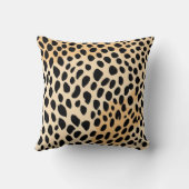 チータープリント模様 クッション (裏面)