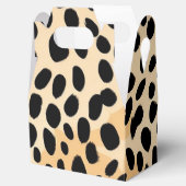 チータープリント模様 フェイバーボックス (オープン)
