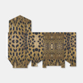 チータープリント模様 フェイバーボックス (折り畳みなし)