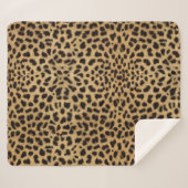 チータープリント シェルパブランケット (正面(横))