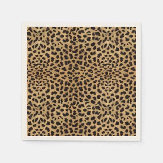 チータープリント スタンダードカクテルナプキン (正面)