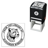 チーターヘッド#1図書名 セルフインキングスタンプ (インサイチュ)