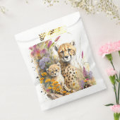 チーターベビーと母 フェイバーバッグ (封をした状態)