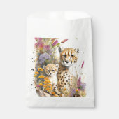 チーターベビーと母 フェイバーバッグ (正面)