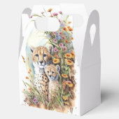 チーターベビーと母 フェイバーボックス (オープン)