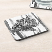 チーターポートレート コースター (左側)