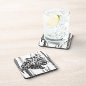 チーターポートレート コースター (右側)