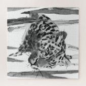 チーターポートレート ジグソーパズル (横)