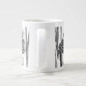 チーターポートレート ジャンボコーヒーマグカップ (裏面)