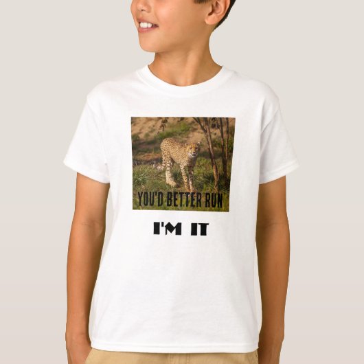 チーターラベルTシャツ Tシャツ (正面)