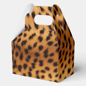 チーター動物の毛皮 フェイバーボックス (正面)