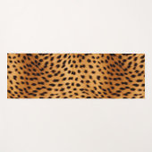 チーター動物の毛皮 ヨガマット (正面(横))