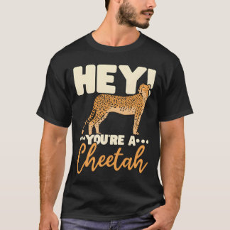 チーター愛好家のためのギフト 野生動物 動物園飼育員 Tシャツ
