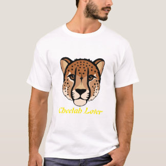 チーター愛好家 コンサベーションサポートTシャツ Tシャツ
