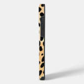 チーター柄デザイン iPhoneケース (左側面)