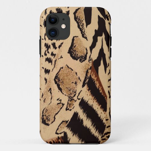 チーター柄 Case-Mate iPhoneケース (裏面)