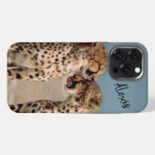 チーター柄 Case-Mate iPhone カバー (裏面横)