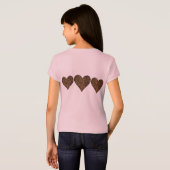 チーター模様 Tシャツ (裏面フル)