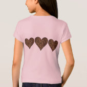 チーター模様 Tシャツ (裏面)