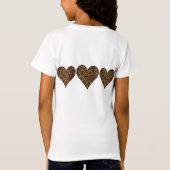 チーター模様 Tシャツ (裏面)