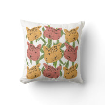 チーター猫ジャングル手描き