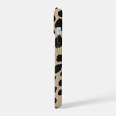 チーター猫 iPhone 15ケース (左側面)
