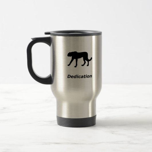 チーター献身 トラベルマグ (左)
