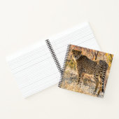 チーター見のまわりにた ノートブック (内部)