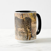 チーター見のまわりにた マグカップ (正面右)
