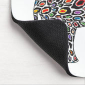 チーター象 マウスパッド (コーナー)