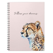 チーター赤面ピンク