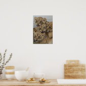 チーター遊カブス ポスター (キッチン)