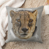 チーター野生生物 クッション (ブランケット)