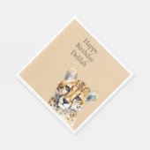 チーター顔 スタンダードランチョンナプキン (角)