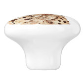 チーター顔 セラミックノブ (側面)