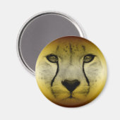 チーター顔 マグネット (正面/裏面)