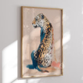 チーター ヒョウ 絵画 ウォールアート 壁画 サファリ