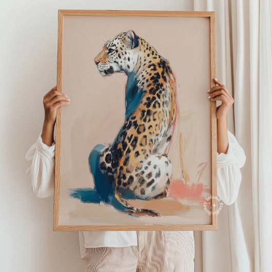 チーター ヒョウ 絵画 ウォールアート 壁画 サファリ