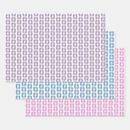 チーター ペア ラッピングペーパー ラッピングペーパーシート