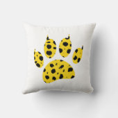 チーター・ポー印刷 クッション (裏面)