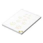 チーター・ポー印刷 ノートパッド (回転)